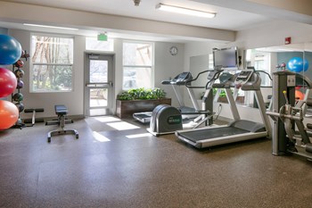 Fitness Center at Collins Circle Apartments in Portland OR